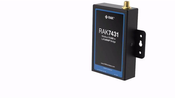 RAK7431 - RS485 to LoRaWAN® Converter