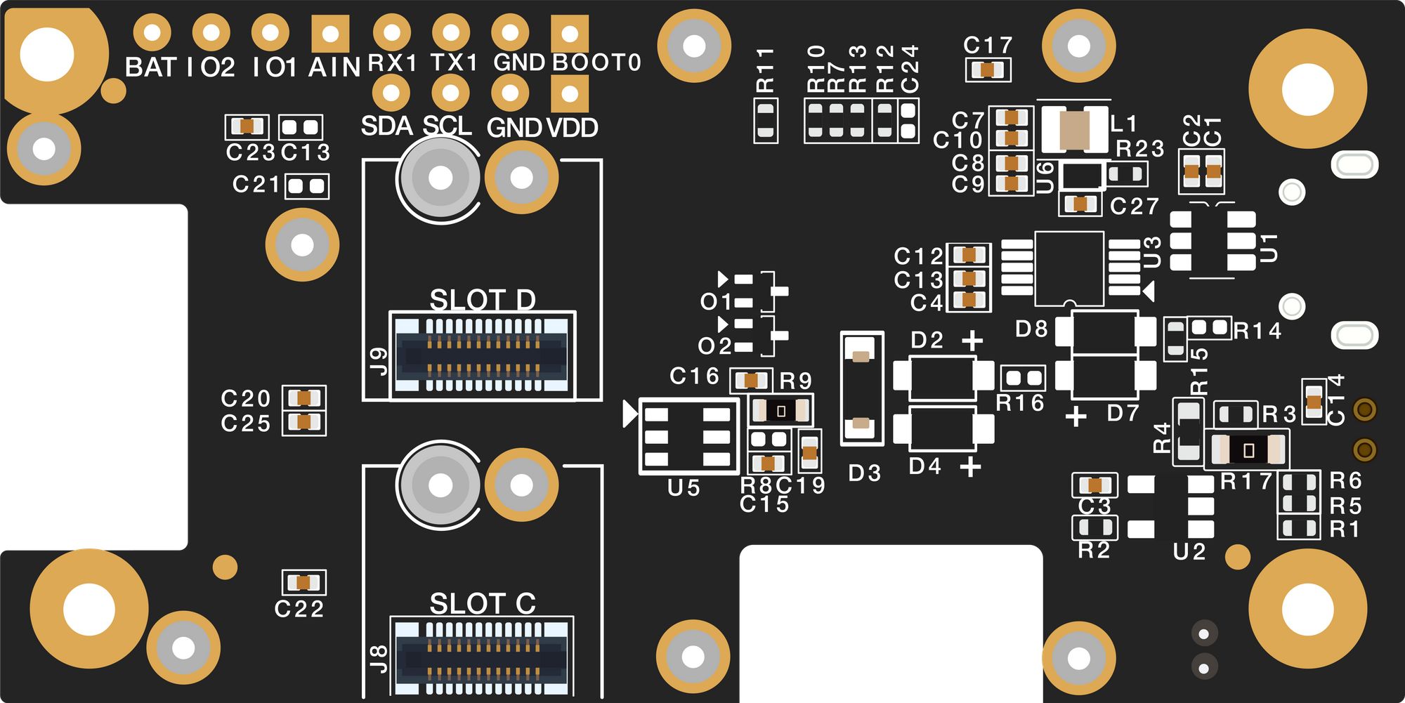 RAKwireless WisBlock: RAK5005-O-back