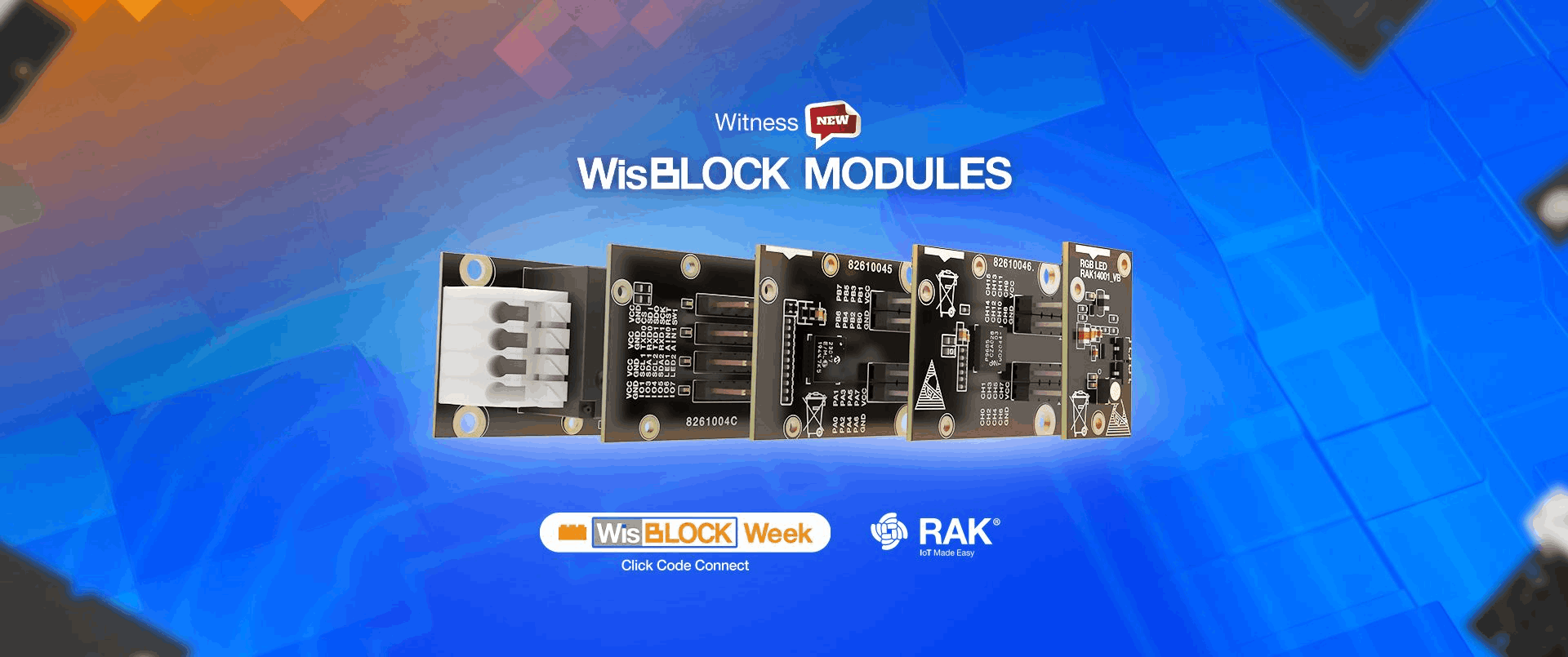 Introducing More WisBlock Family Members: Led and Expansion Modules