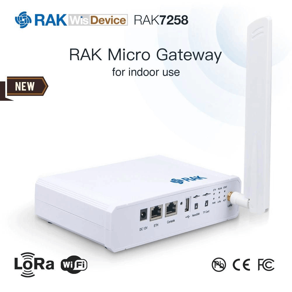 RAK Micro Gateway for Indoor use