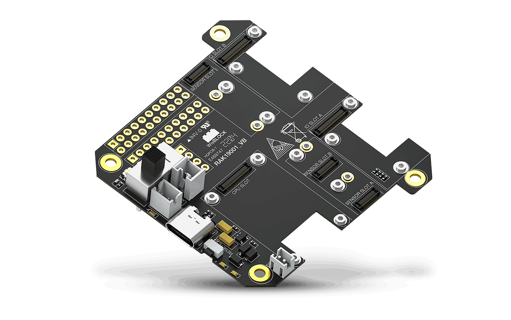 RAK19001, also known as Dual IO Base Board