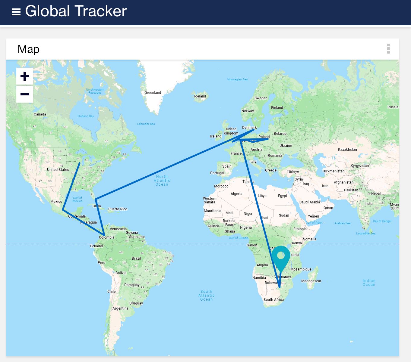 Link.ONE – GPS tracking feature
