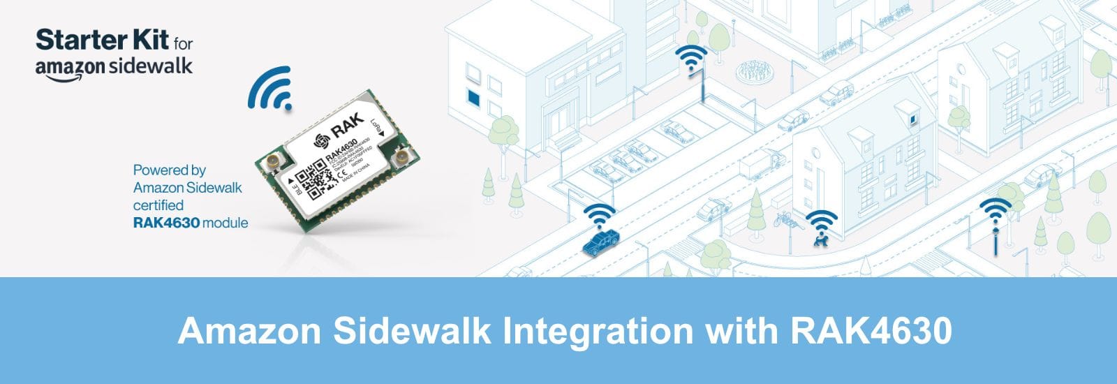Amazon Sidewalk Integration with RAK4630
