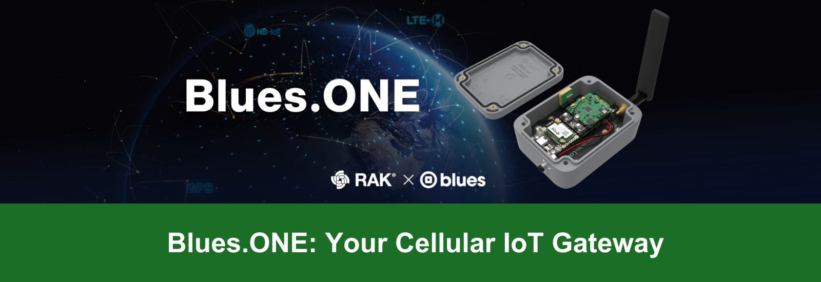 Blues.ONE: Your Cellular IoT Gateway