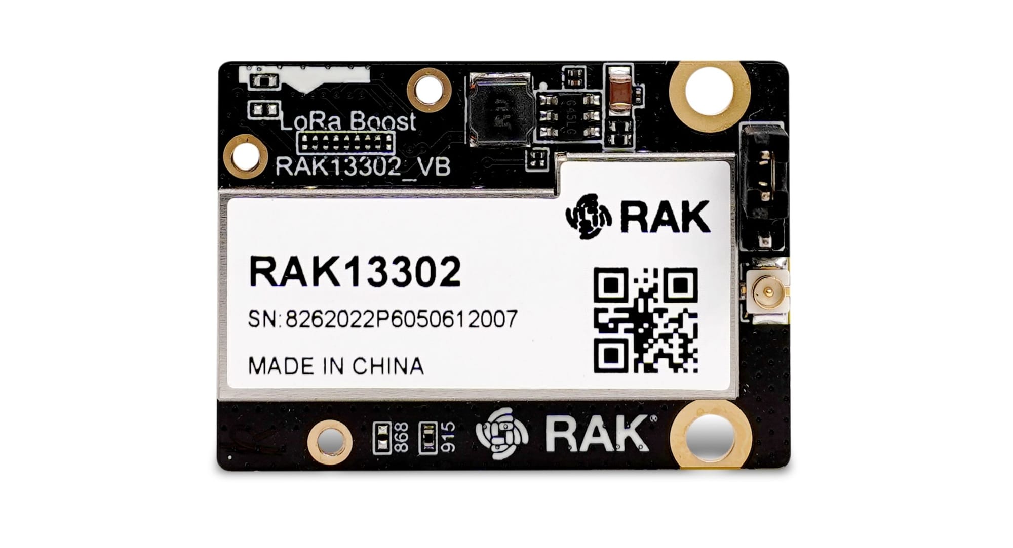 RAK13302 module representing a balanced 1-watt design that improves two-way reliability and strengthens Meshtastic mesh performance.