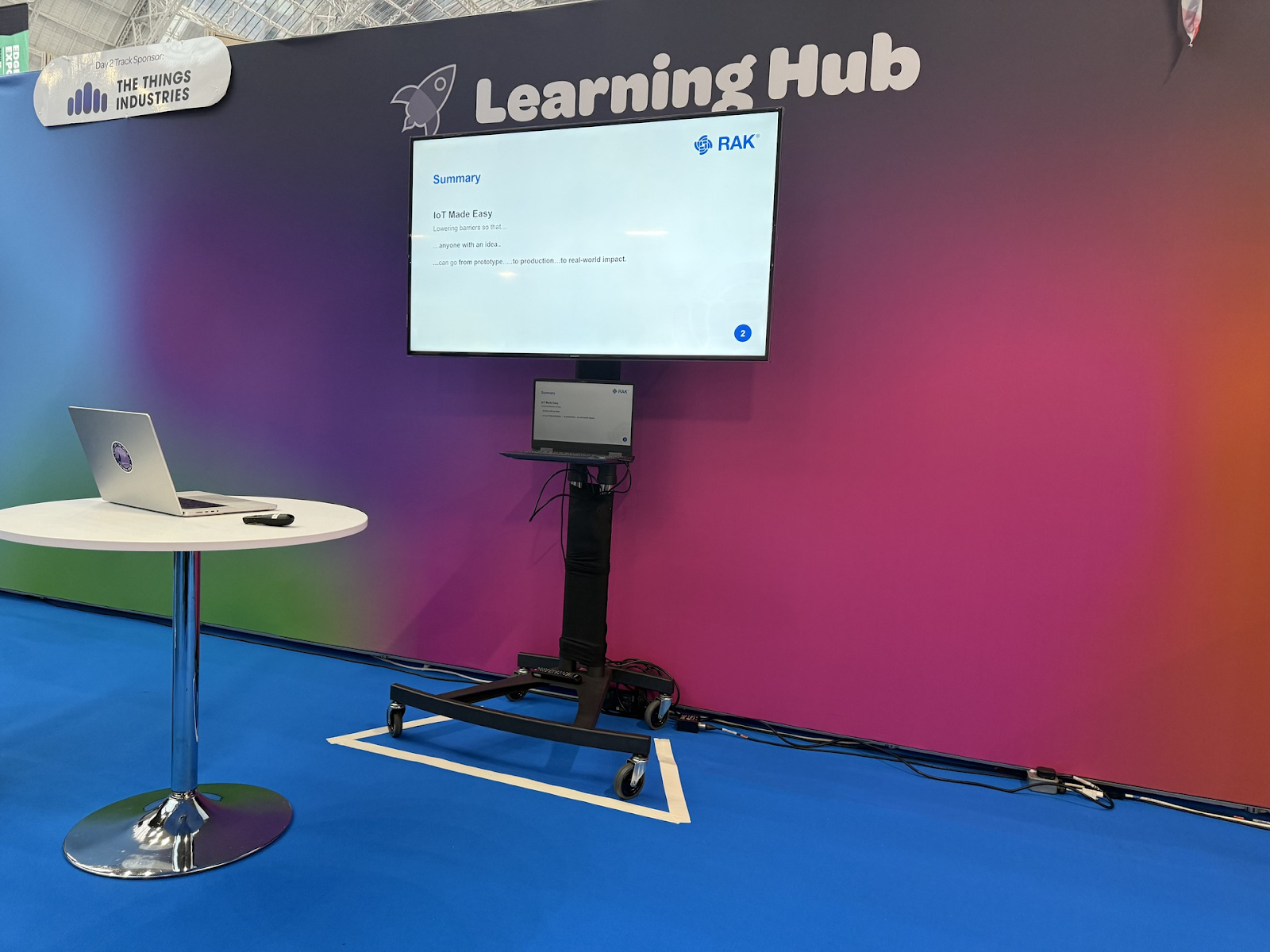 Learning Hub recap: goal is creating the next Halter by helping builders move beyond POC to meaningful operations and scalable IoT impact.