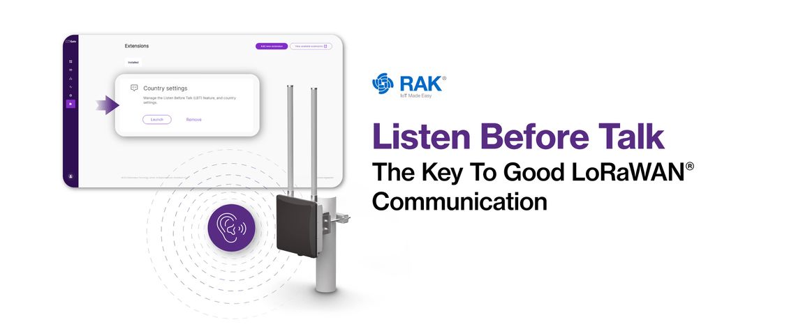 Listen Before Talk – The Key to Good LoRaWAN® Communication
