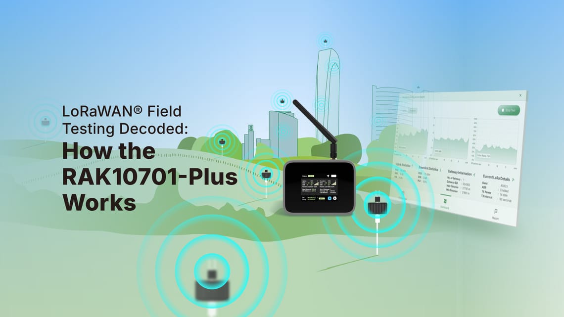 LoRaWAN® Field Testing Decoded: How the RAK10701-Plus Works