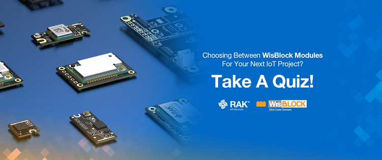 Choosing Between WisBlock Modules for Your Next IoT Project: Take a Quiz