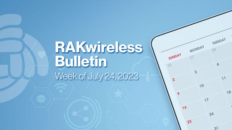 RAKwireless Bulletin: Tokyo Event, IoT News, WisBlock eBook, and More!
