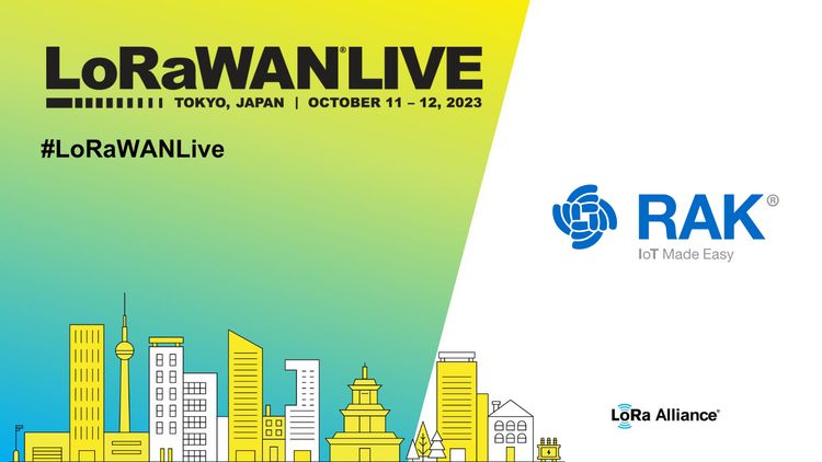 RAKwireless Joins LoRaWAN® Live Tokyo 2023 as the Network Sponsor