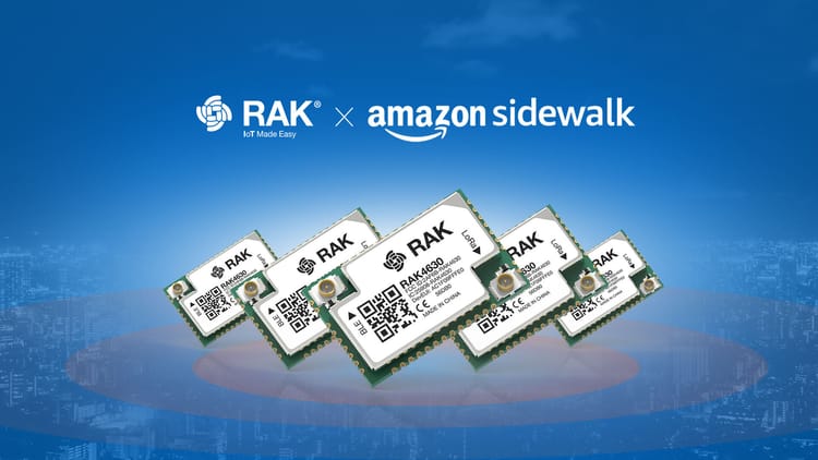 RAKwireless Launches RAK4630 Module for Amazon Sidewalk